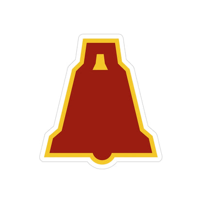 XIX Corps 3 (U.S. Army) Transparent STICKER Die-Cut Vinyl Decal 4 Inch - The Sticker Space