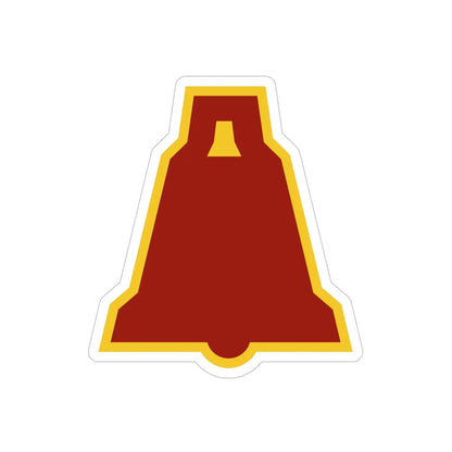 XIX Corps 3 (U.S. Army) Transparent STICKER Die-Cut Vinyl Decal 5 Inch - The Sticker Space