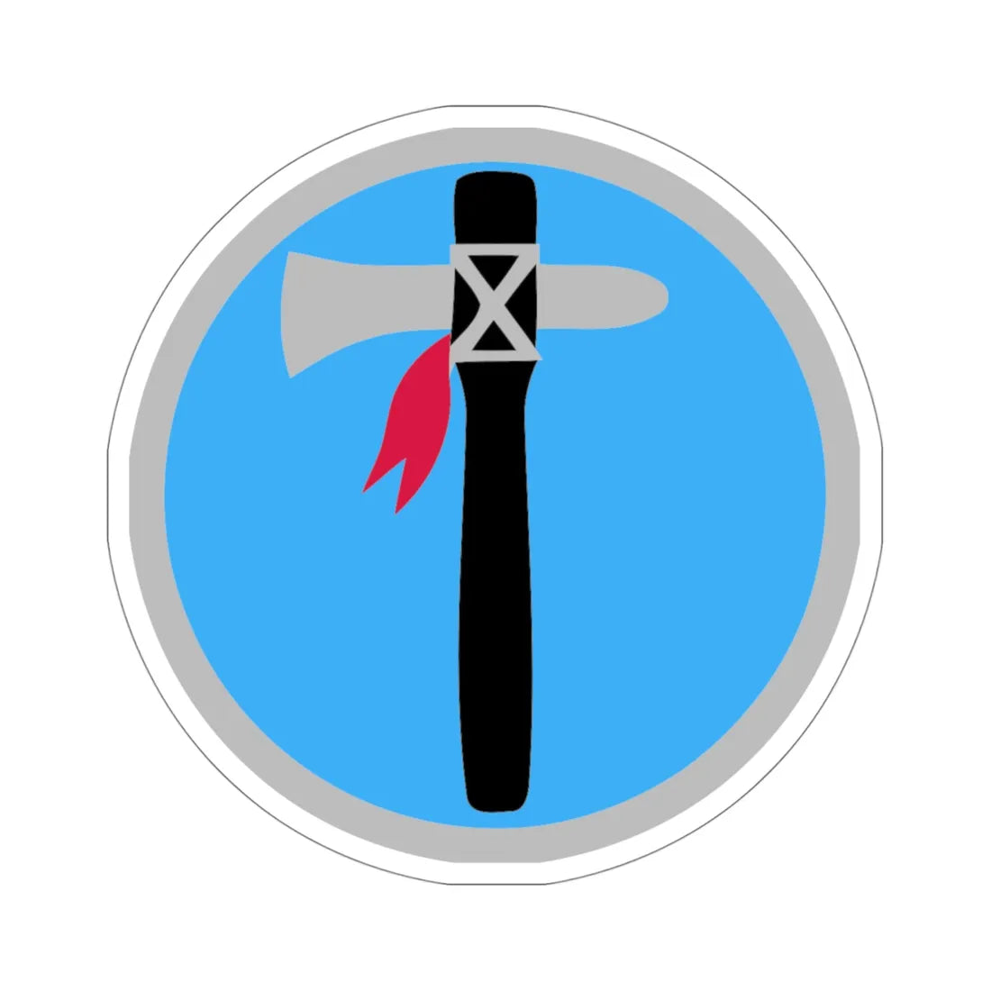 XIX Corps (U.S. Army) STICKER Vinyl Die-Cut Decal 4 Inch - The Sticker Space