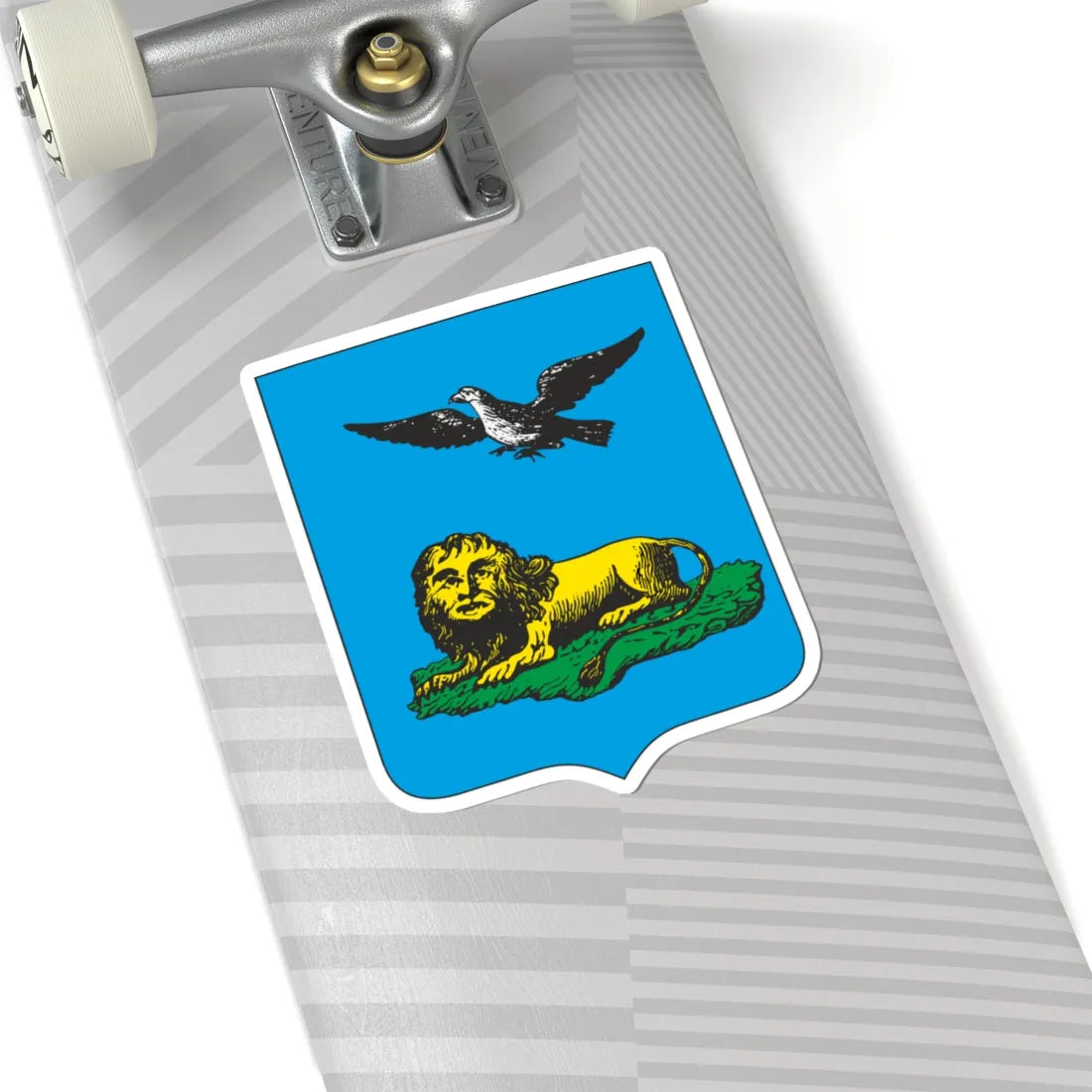 Предполагаемый герб Белгорода начала XIX в (Russia) (Coat of Arms) STICKER Vinyl Kiss-Cut Decal - The Sticker Space