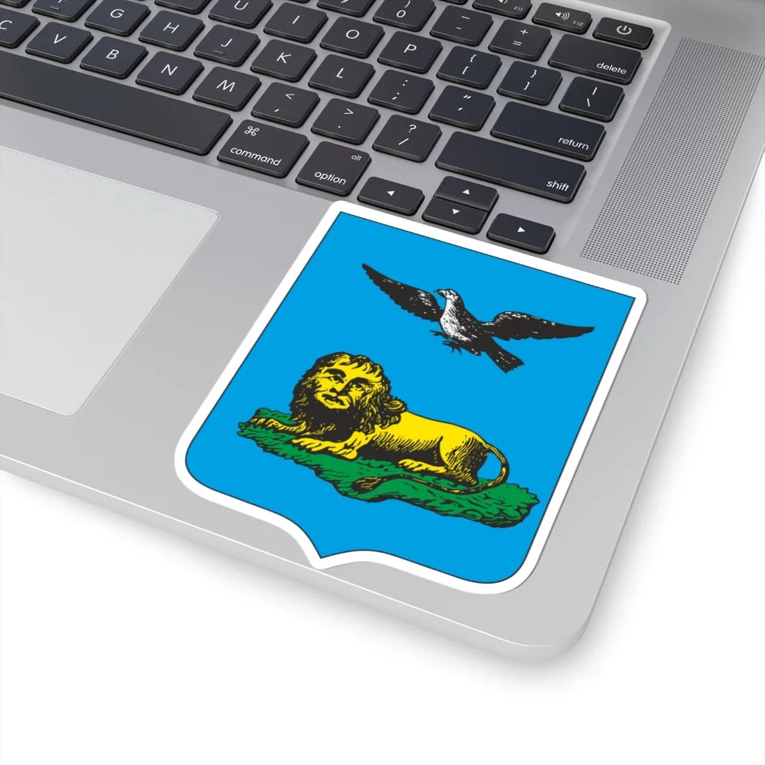 Предполагаемый герб Белгорода начала XIX в (Russia) (Coat of Arms) STICKER Vinyl Kiss-Cut Decal - The Sticker Space