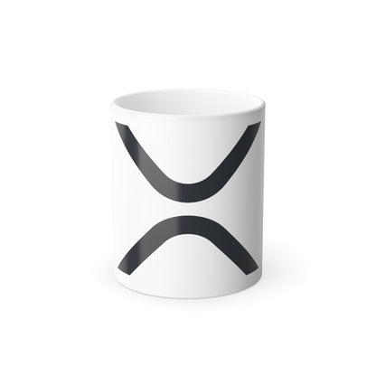 XRP XRP (Cryptocurrency) Color Changing Mug 11oz-11oz-The Sticker Space