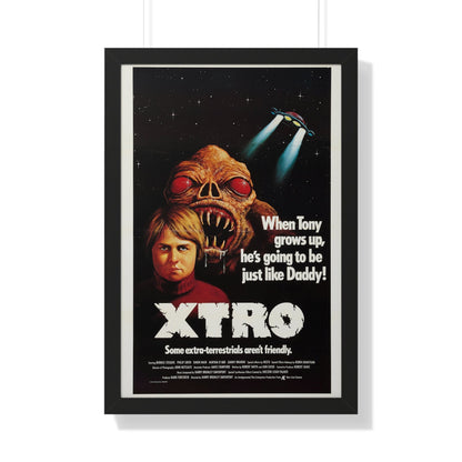 XTRO 1982 - Framed Movie Poster-20" x 30"-The Sticker Space