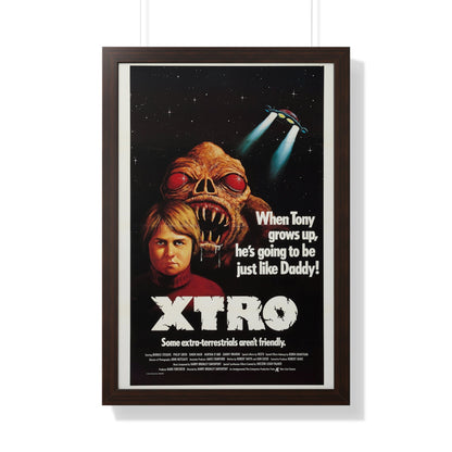 XTRO 1982 - Framed Movie Poster-20" x 30"-The Sticker Space