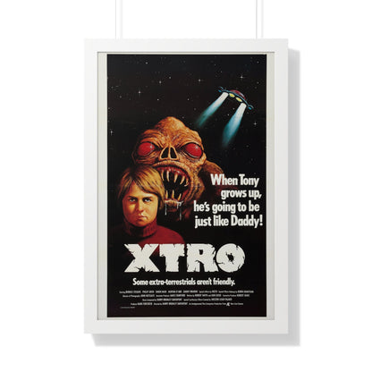 XTRO 1982 - Framed Movie Poster-20" x 30"-The Sticker Space