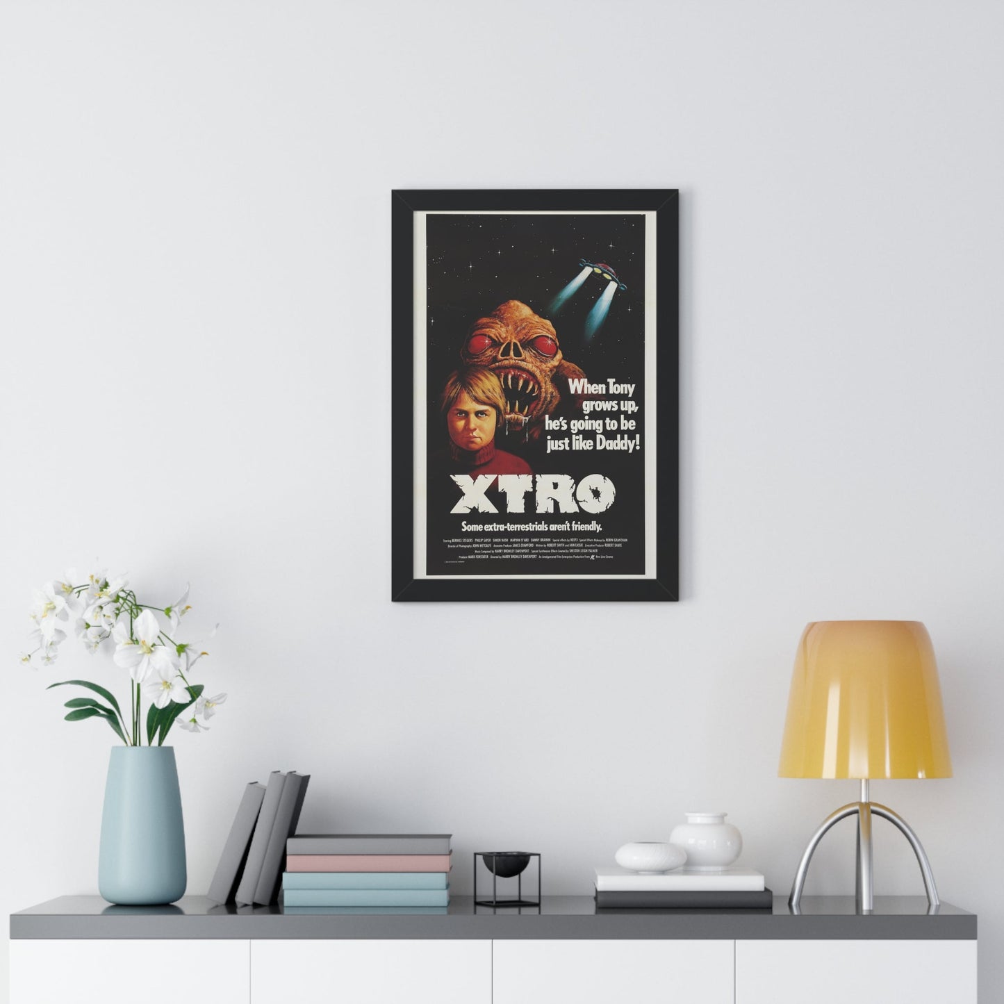 XTRO 1982 - Framed Movie Poster-The Sticker Space