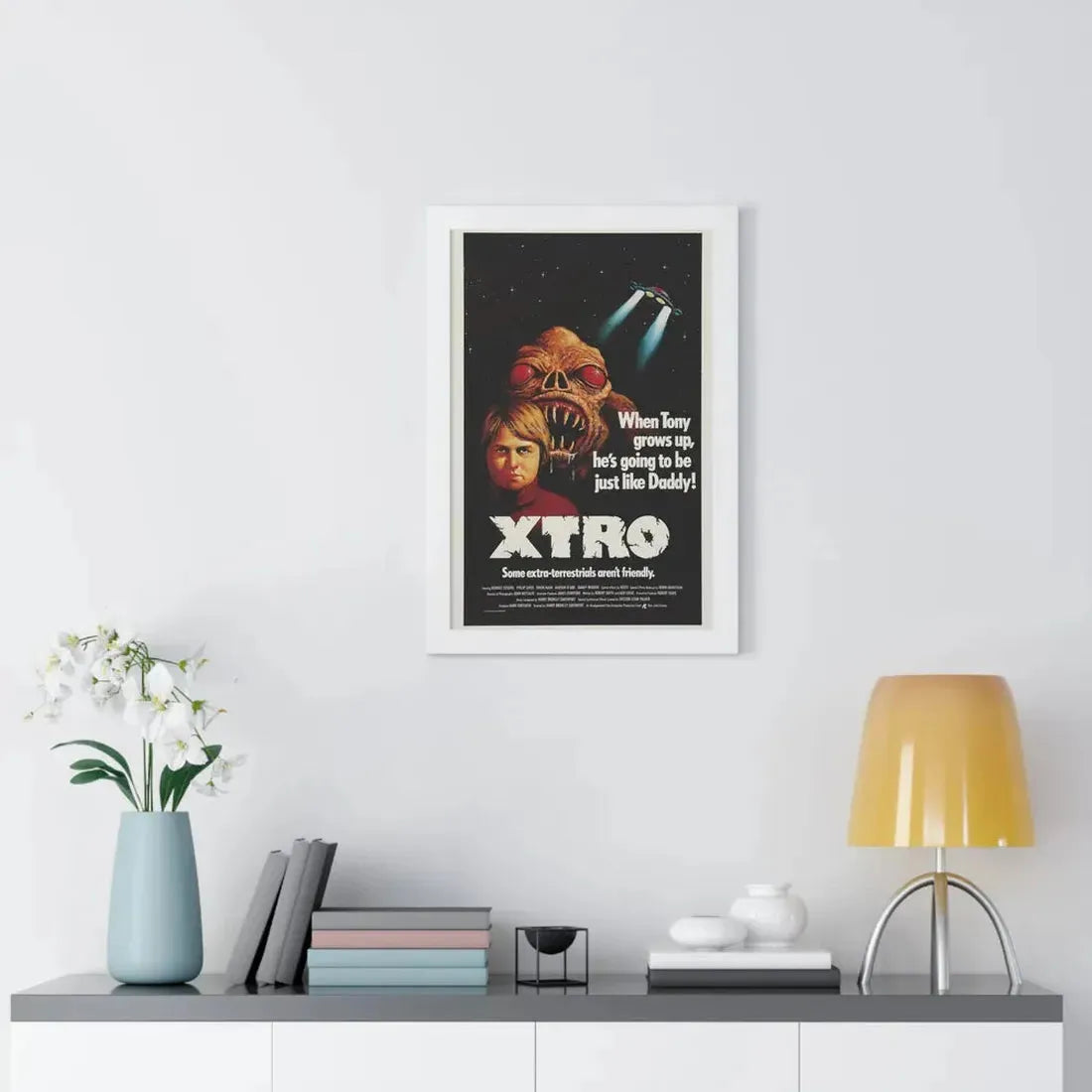 XTRO 1982 - Framed Movie Poster - The Sticker Space