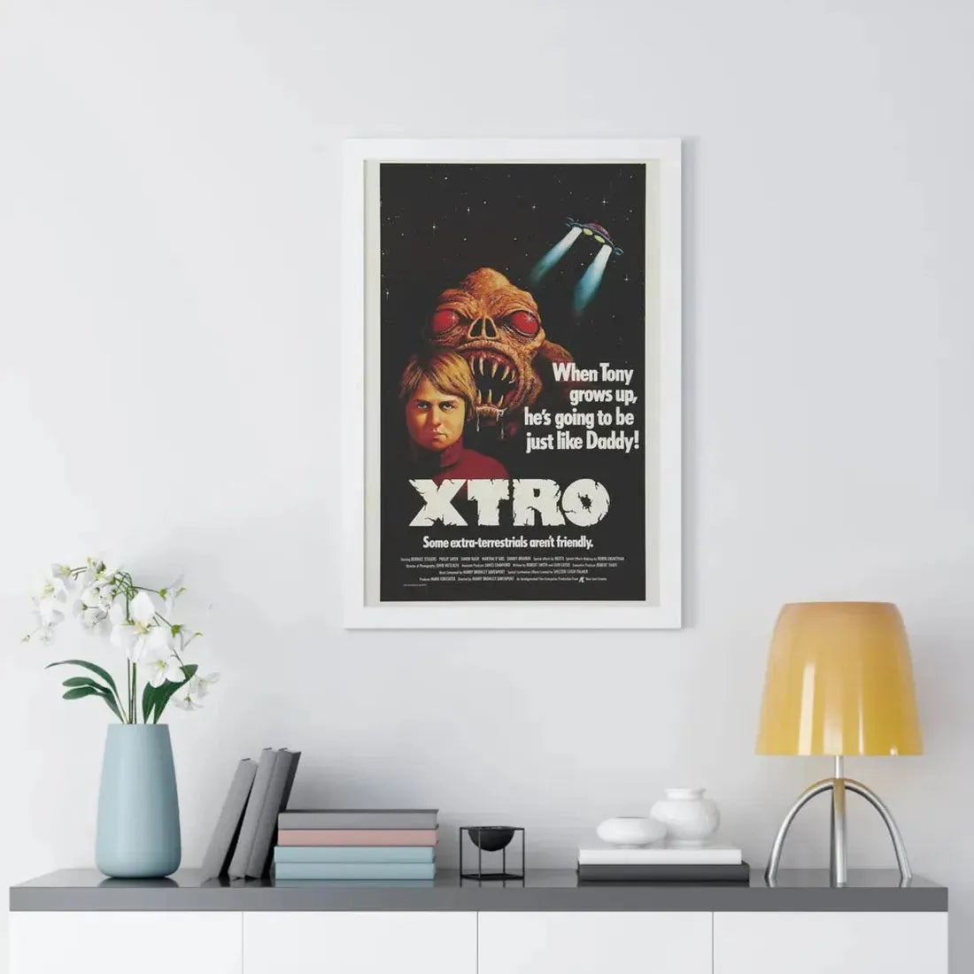 XTRO 1982 - Framed Movie Poster - The Sticker Space