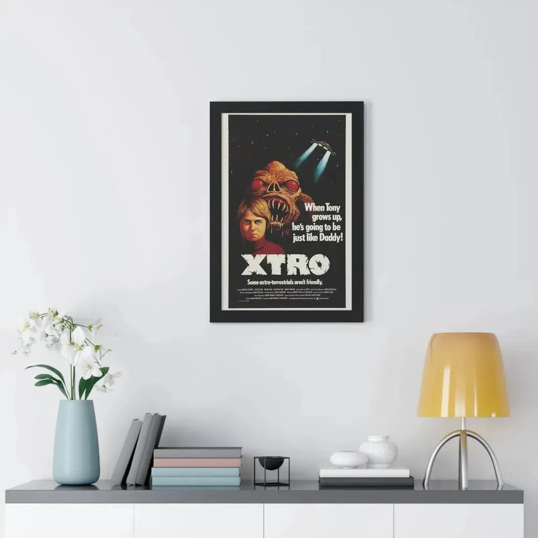 XTRO 1982 - Framed Movie Poster - The Sticker Space