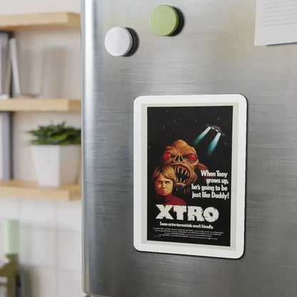 XTRO 1982 Movie Poster - Refrigerator Magnet - The Sticker Space
