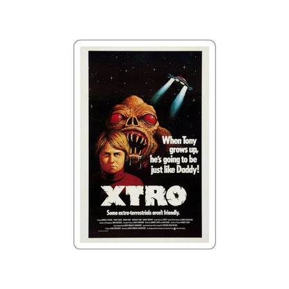 XTRO 1982 Movie Poster STICKER Vinyl Die-Cut Decal 3 Inch - The Sticker Space
