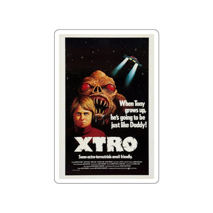 XTRO 1982 Movie Poster STICKER Vinyl Die-Cut Decal 5 Inch - The Sticker Space
