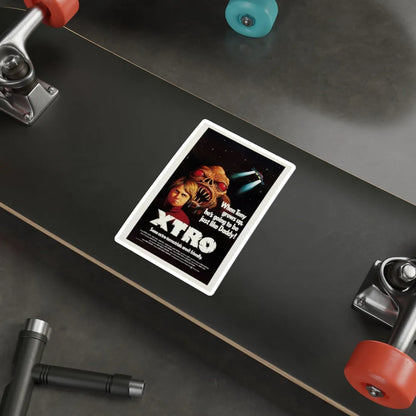 XTRO 1982 Movie Poster STICKER Vinyl Die-Cut Decal - The Sticker Space