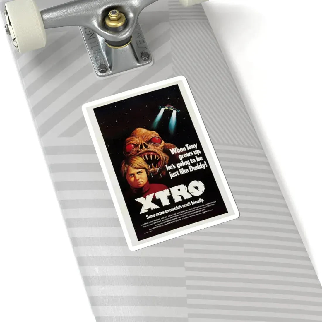XTRO 1982 Movie Poster - STICKER Vinyl Kiss-Cut Decal - The Sticker Space