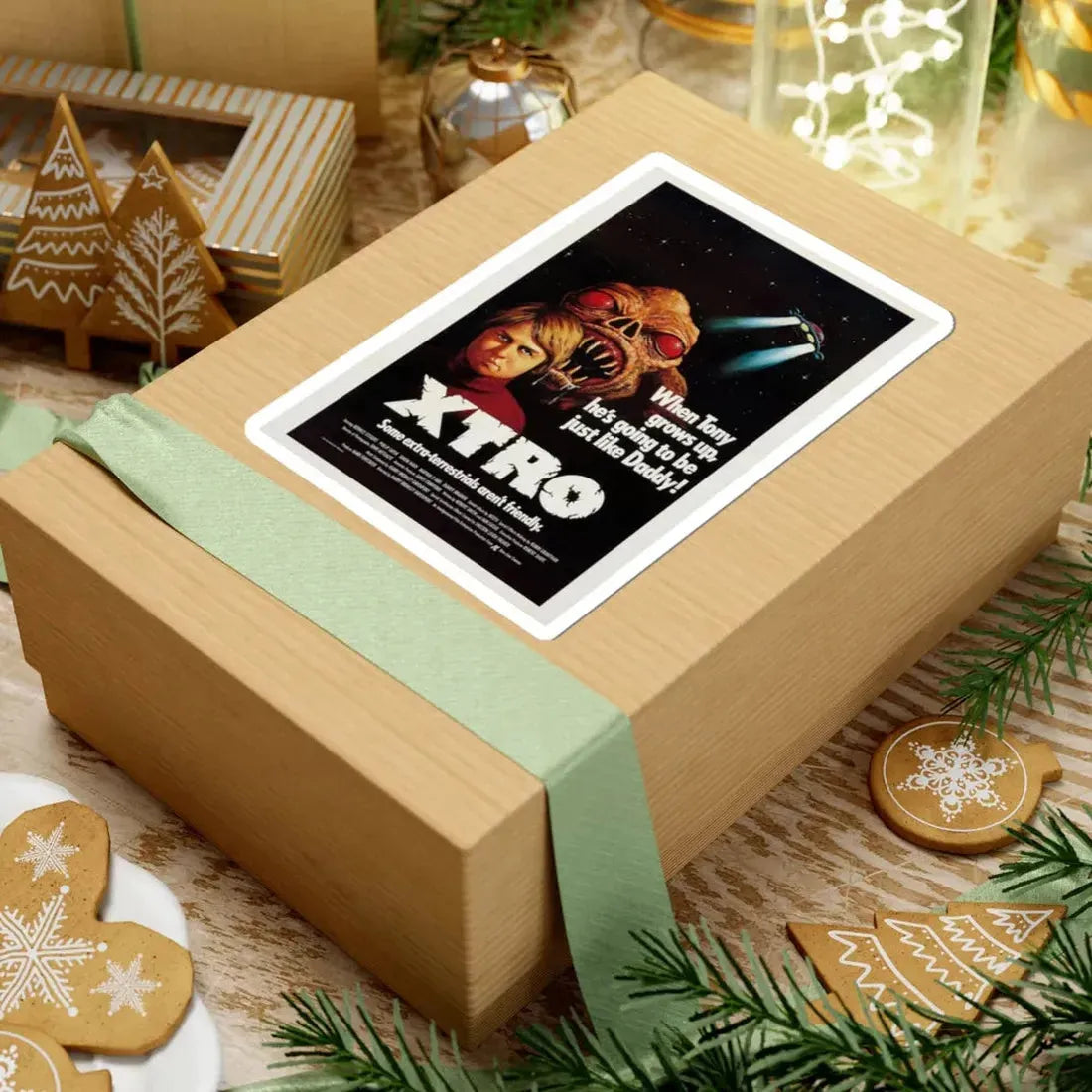 XTRO 1982 Movie Poster - STICKER Vinyl Kiss-Cut Decal - The Sticker Space