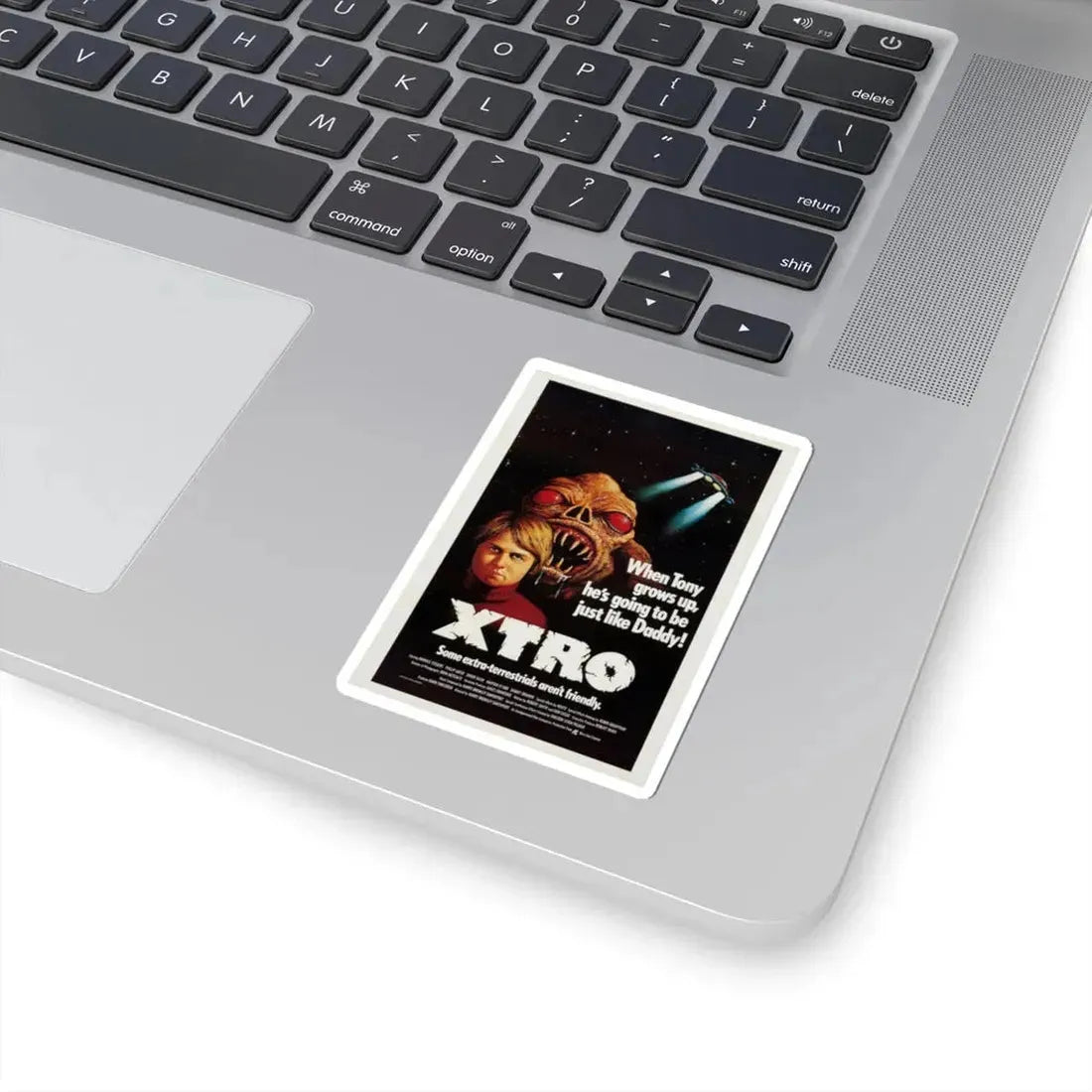 XTRO 1982 Movie Poster - STICKER Vinyl Kiss-Cut Decal - The Sticker Space