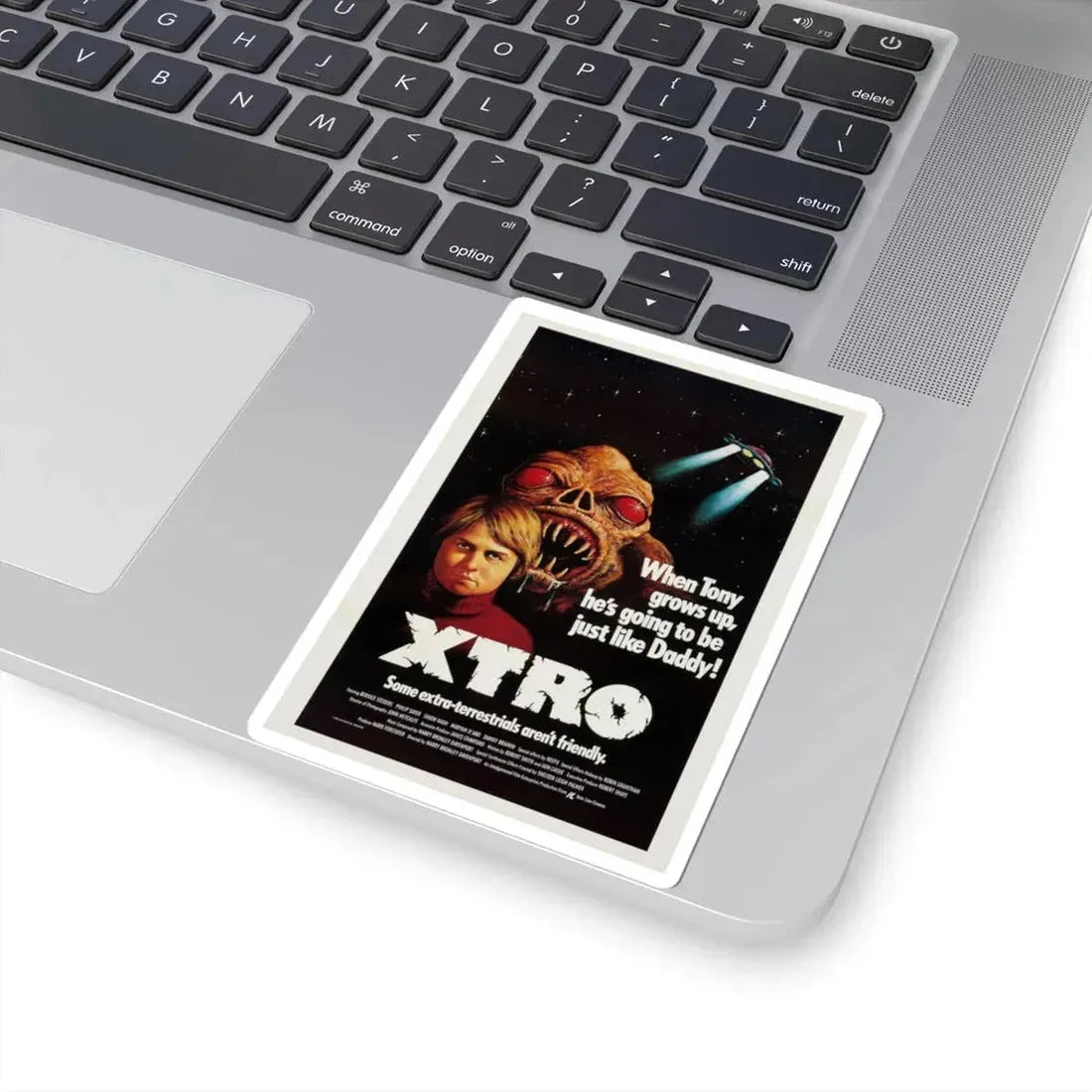 XTRO 1982 Movie Poster - STICKER Vinyl Kiss-Cut Decal - The Sticker Space