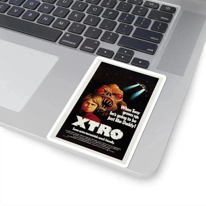 XTRO 1982 Movie Poster - STICKER Vinyl Kiss-Cut Decal - The Sticker Space