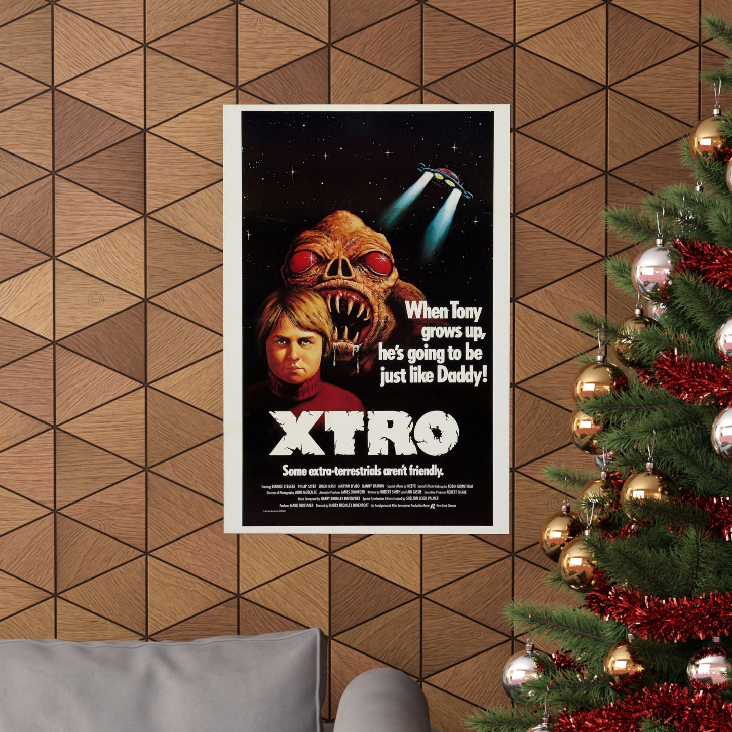 XTRO 1982 - Paper Movie Poster-The Sticker Space