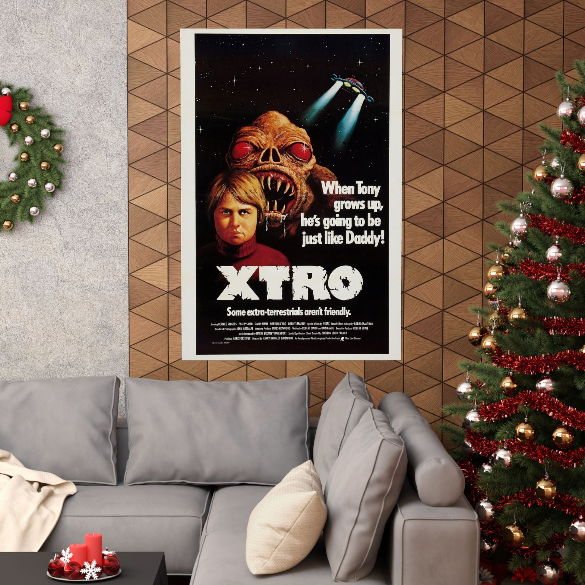 XTRO 1982 - Paper Movie Poster-The Sticker Space