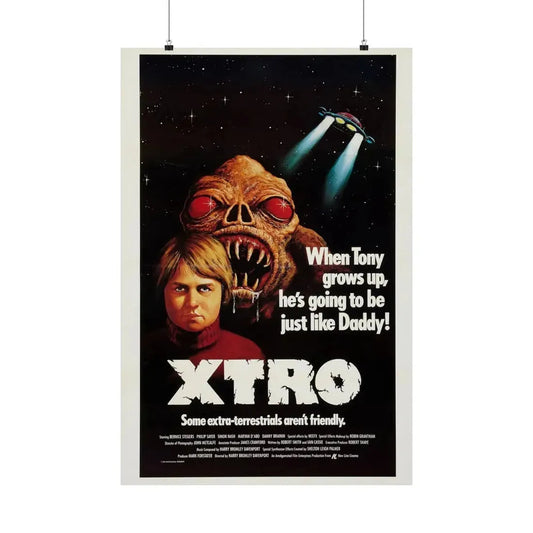 XTRO 1982 - Paper Movie Poster 24″ x 36″ Matte - The Sticker Space