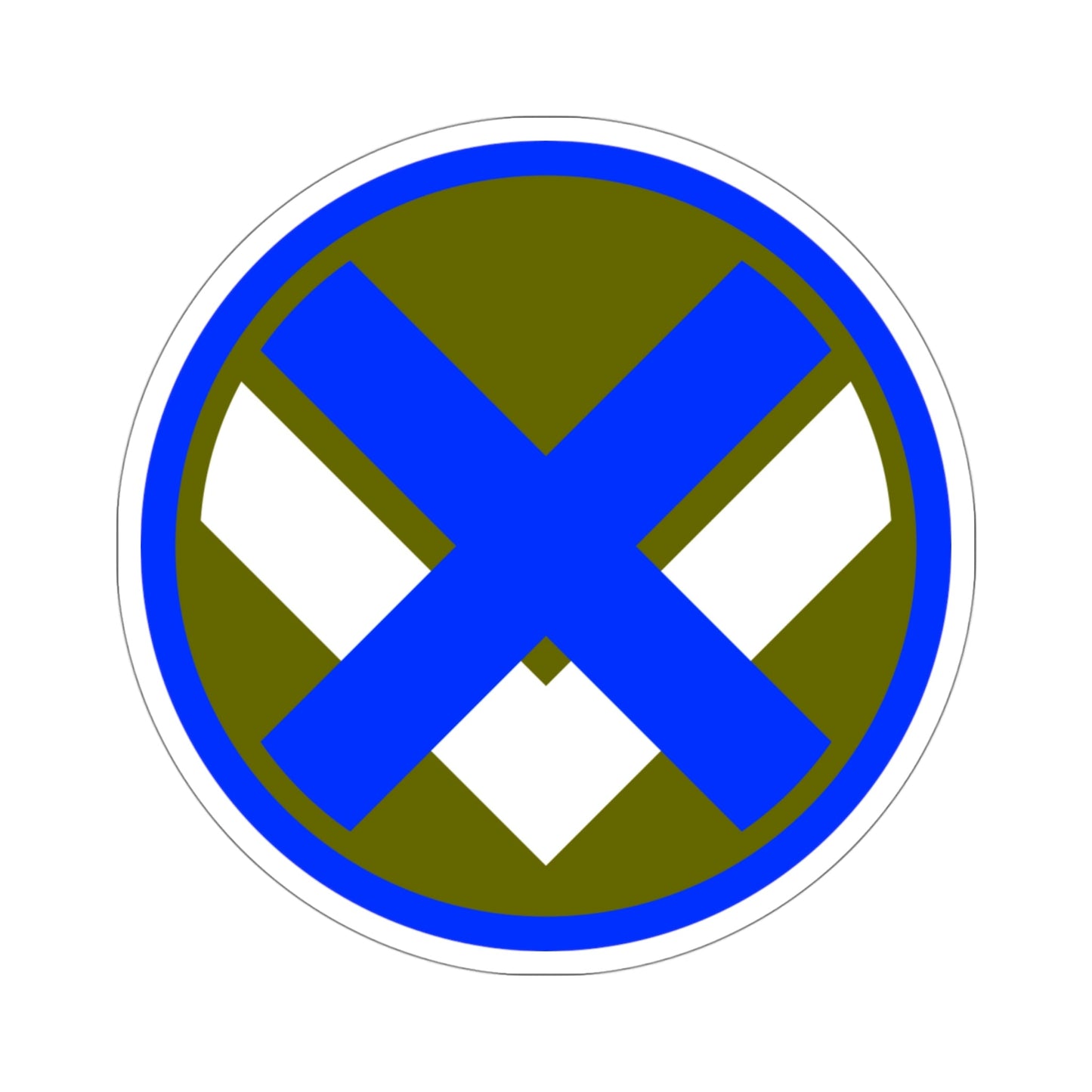 XV Corps (U.S. Army) STICKER Vinyl Die-Cut Decal-4 Inch-The Sticker Space