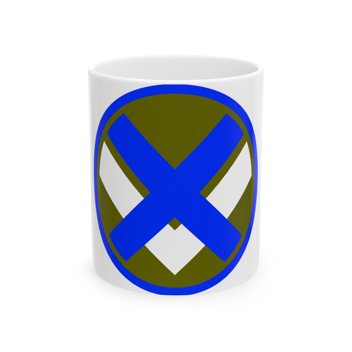 XV Corps (U.S. Army) White Coffee Mug-11oz-The Sticker Space