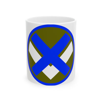 XV Corps (U.S. Army) White Coffee Mug-11oz-The Sticker Space