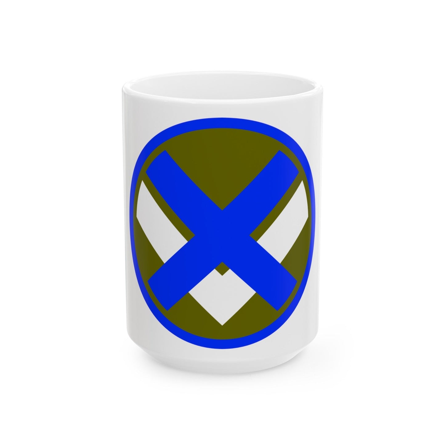 XV Corps (U.S. Army) White Coffee Mug-15oz-The Sticker Space