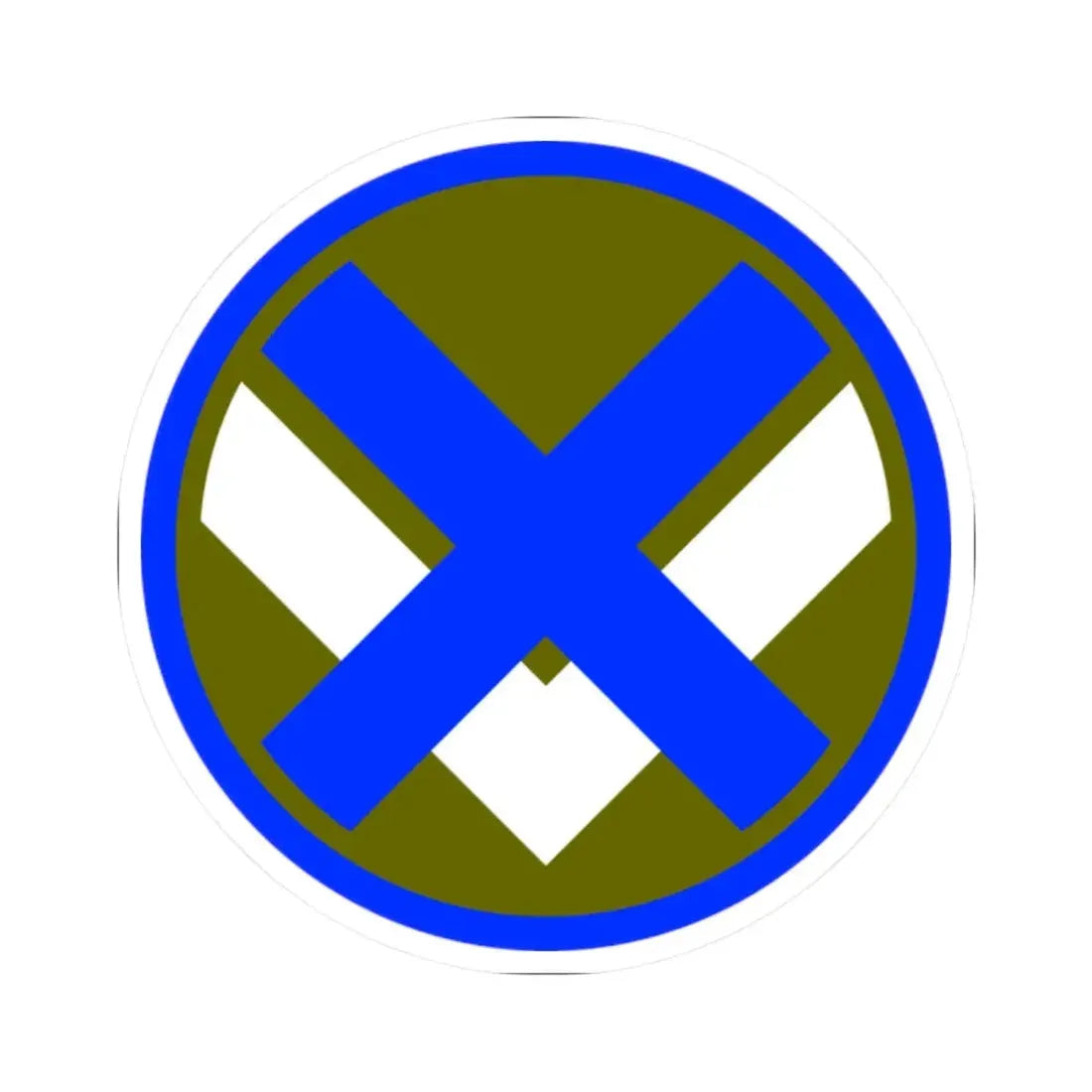 XV Corps (U.S. Army) STICKER Vinyl Kiss-Cut Decal 2 Inch White - The Sticker Space