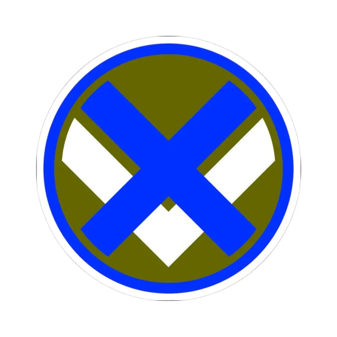 XV Corps (U.S. Army) STICKER Vinyl Kiss-Cut Decal 3 Inch White - The Sticker Space