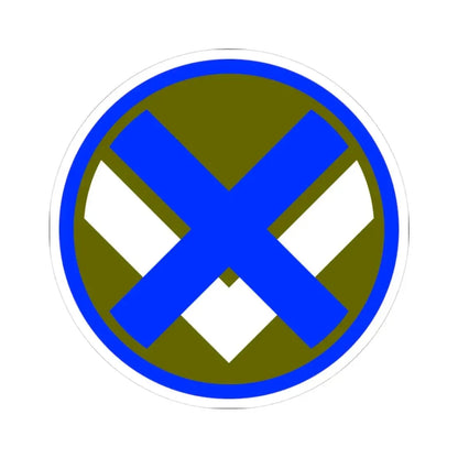 XV Corps (U.S. Army) STICKER Vinyl Kiss-Cut Decal 3 Inch White - The Sticker Space