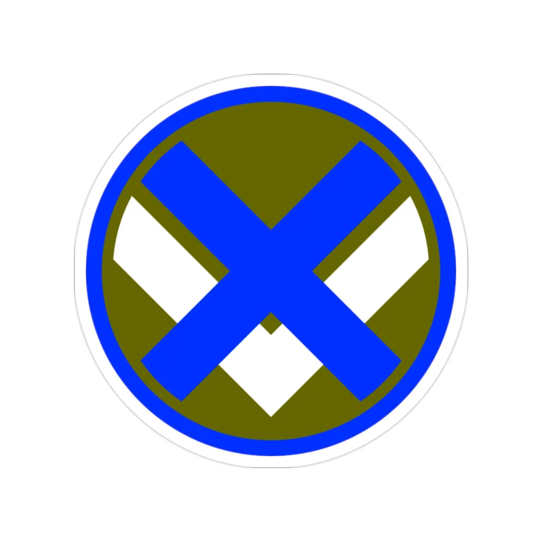 XV Corps (U.S. Army) Transparent STICKER Die-Cut Vinyl Decal 2 Inch - The Sticker Space