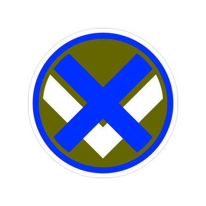 XV Corps (U.S. Army) Transparent STICKER Die-Cut Vinyl Decal 2 Inch - The Sticker Space
