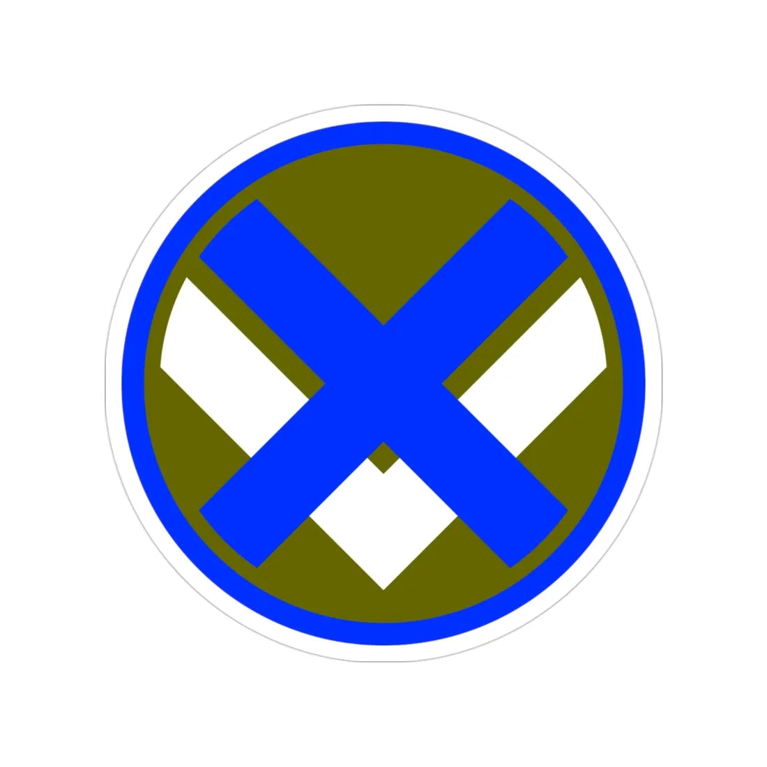 XV Corps (U.S. Army) Transparent STICKER Die-Cut Vinyl Decal 3 Inch - The Sticker Space