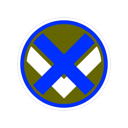 XV Corps (U.S. Army) Transparent STICKER Die-Cut Vinyl Decal 3 Inch - The Sticker Space