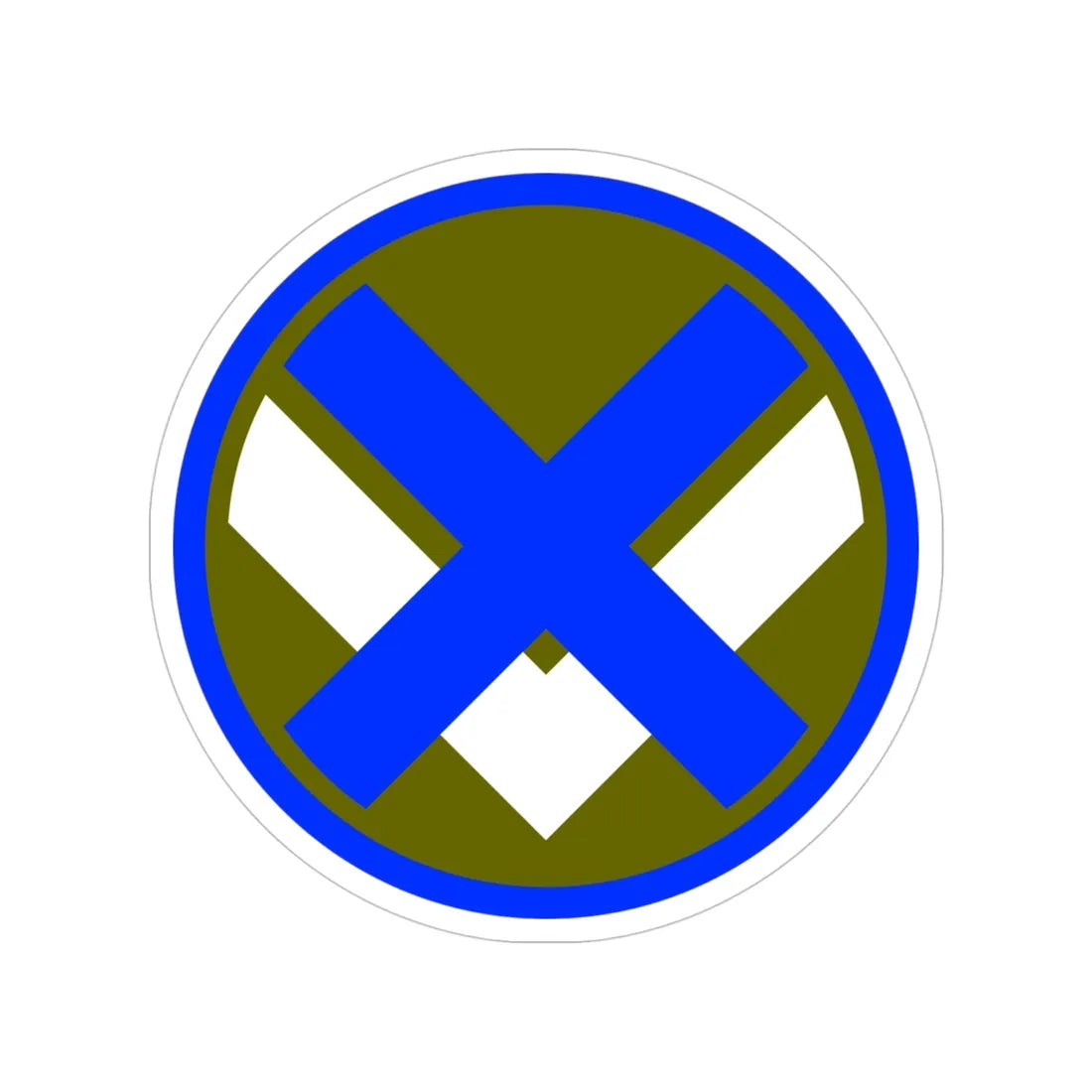 XV Corps (U.S. Army) Transparent STICKER Die-Cut Vinyl Decal 4 Inch - The Sticker Space