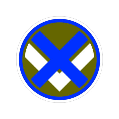 XV Corps (U.S. Army) Transparent STICKER Die-Cut Vinyl Decal 4 Inch - The Sticker Space