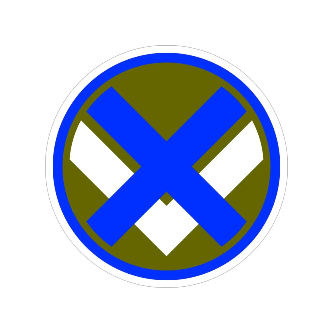 XV Corps (U.S. Army) Transparent STICKER Die-Cut Vinyl Decal 6 Inch - The Sticker Space