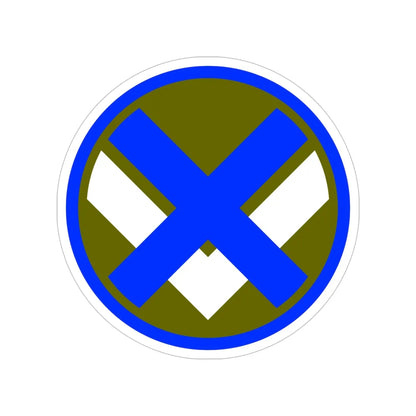 XV Corps (U.S. Army) Transparent STICKER Die-Cut Vinyl Decal 6 Inch - The Sticker Space