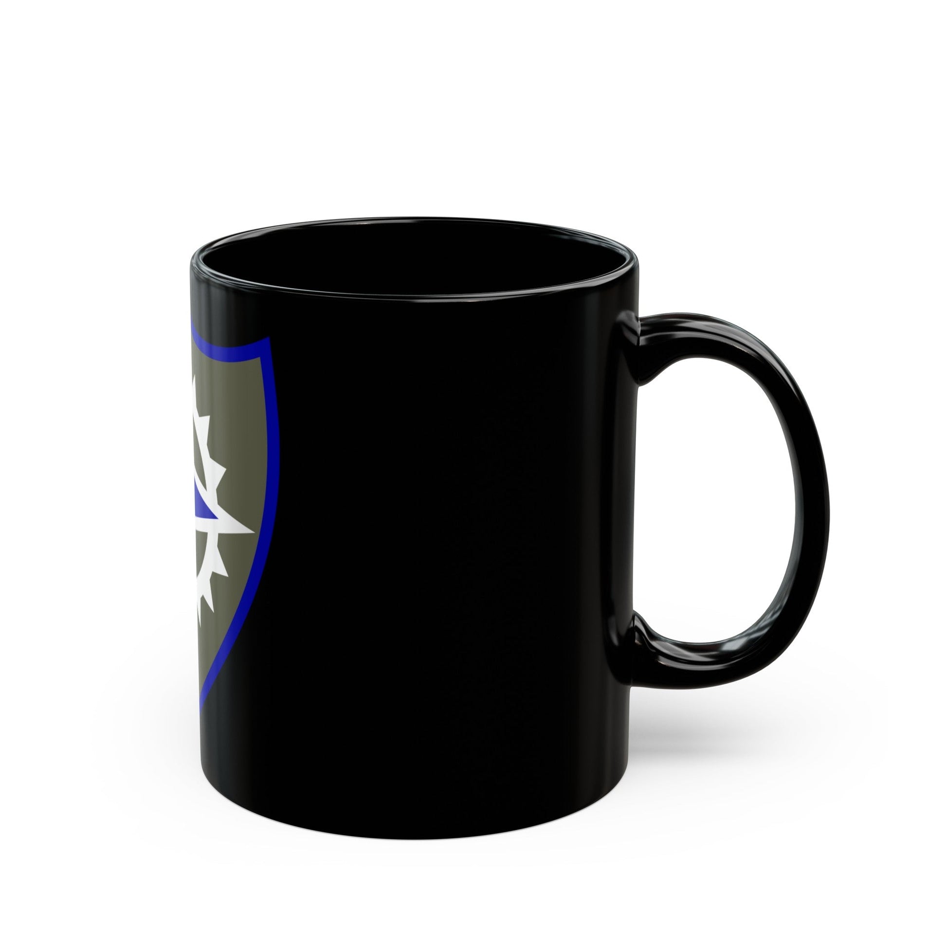 XVI Corps (U.S. Army) Black Coffee Mug-The Sticker Space