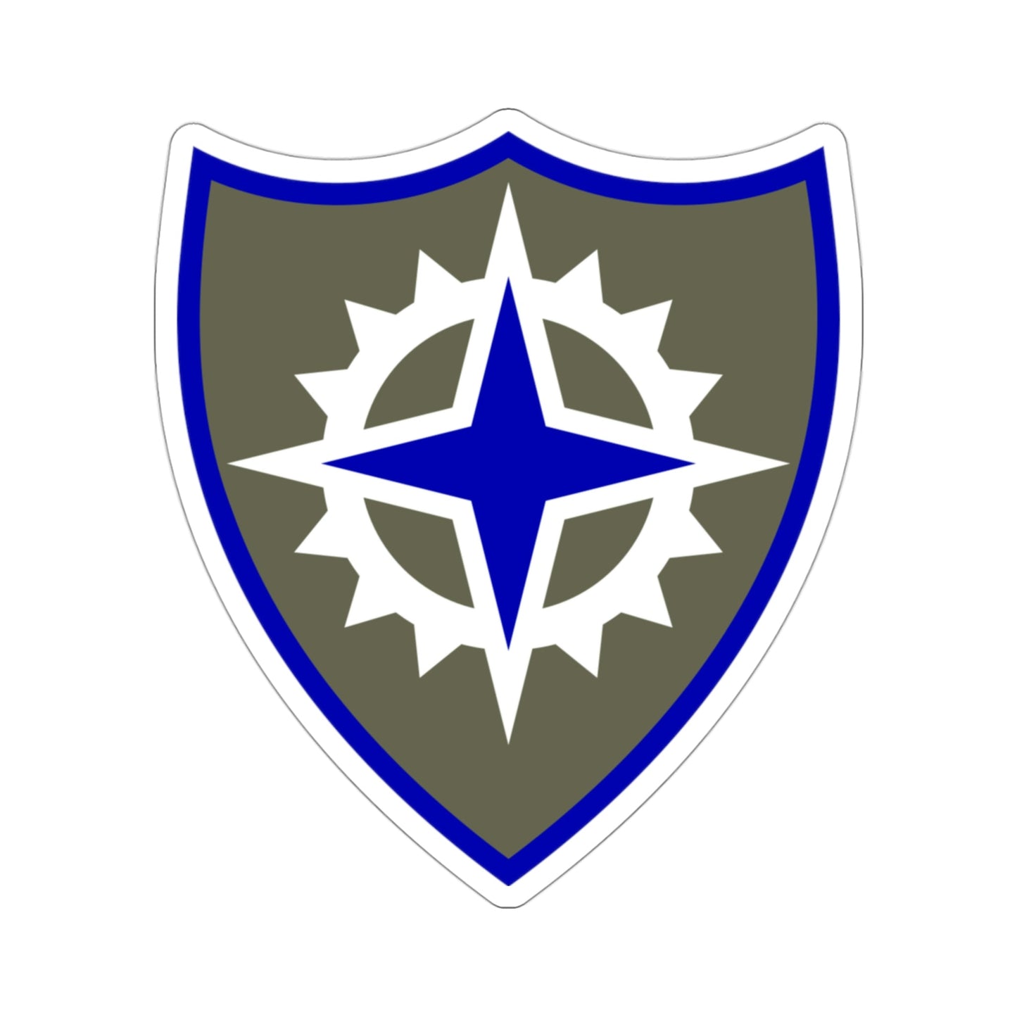 XVI Corps (U.S. Army) STICKER Vinyl Die-Cut Decal-3 Inch-The Sticker Space