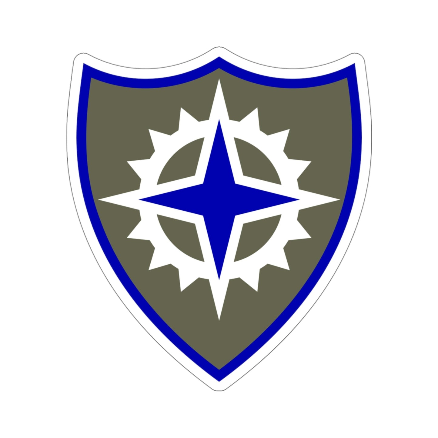 XVI Corps (U.S. Army) STICKER Vinyl Die-Cut Decal-4 Inch-The Sticker Space