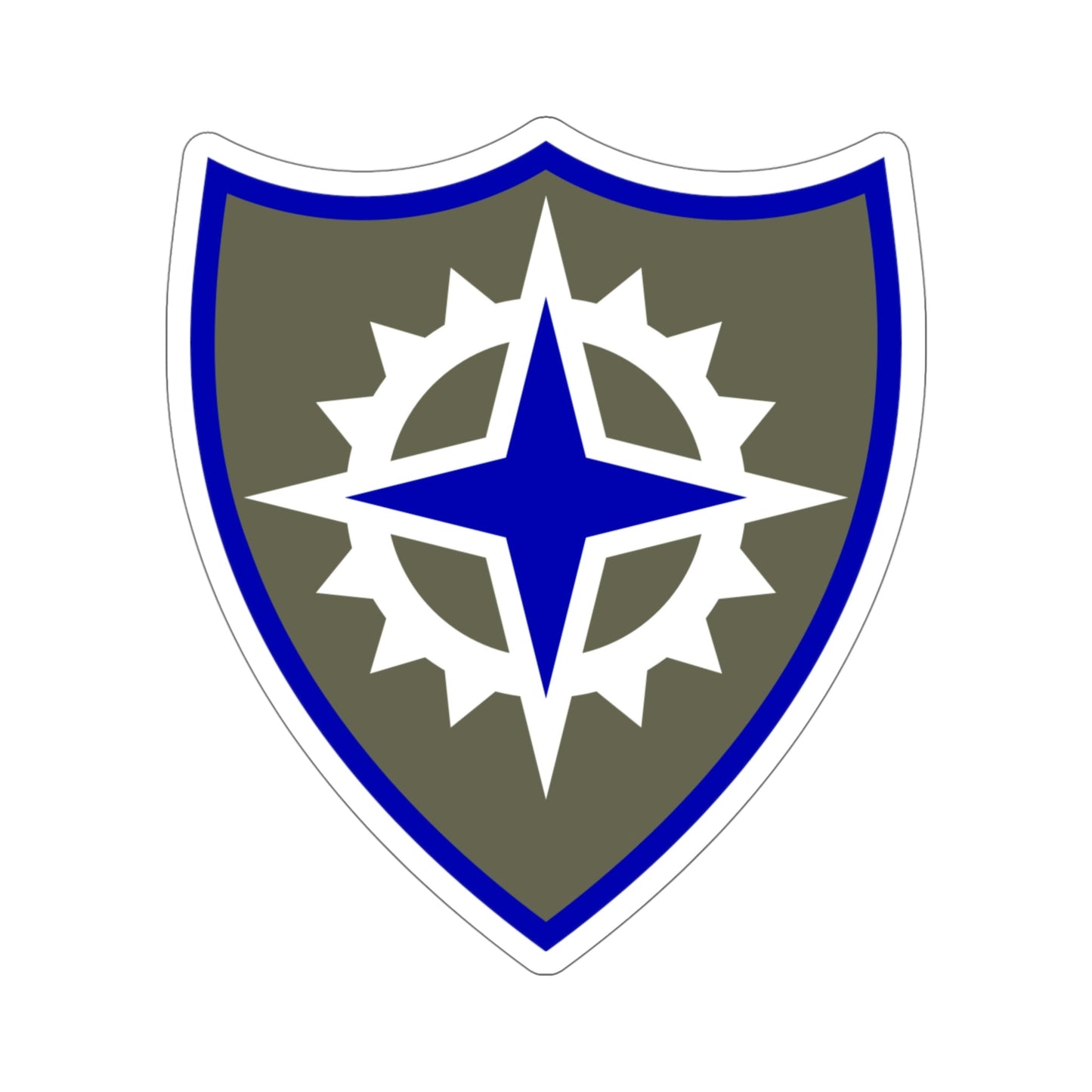 XVI Corps (U.S. Army) STICKER Vinyl Die-Cut Decal-5 Inch-The Sticker Space