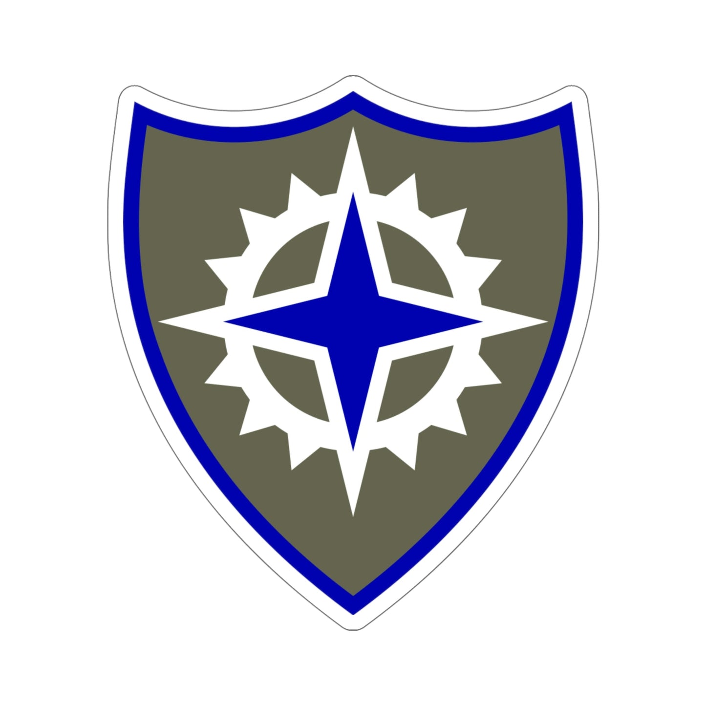 XVI Corps (U.S. Army) STICKER Vinyl Die-Cut Decal-6 Inch-The Sticker Space