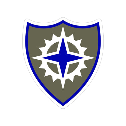 XVI Corps (U.S. Army) Transparent STICKER Die-Cut Vinyl Decal-3 Inch-The Sticker Space