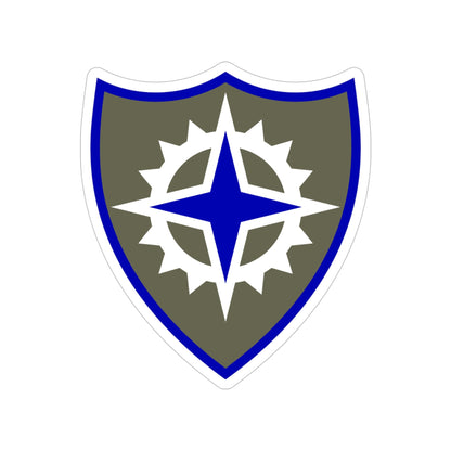 XVI Corps (U.S. Army) Transparent STICKER Die-Cut Vinyl Decal-6 Inch-The Sticker Space