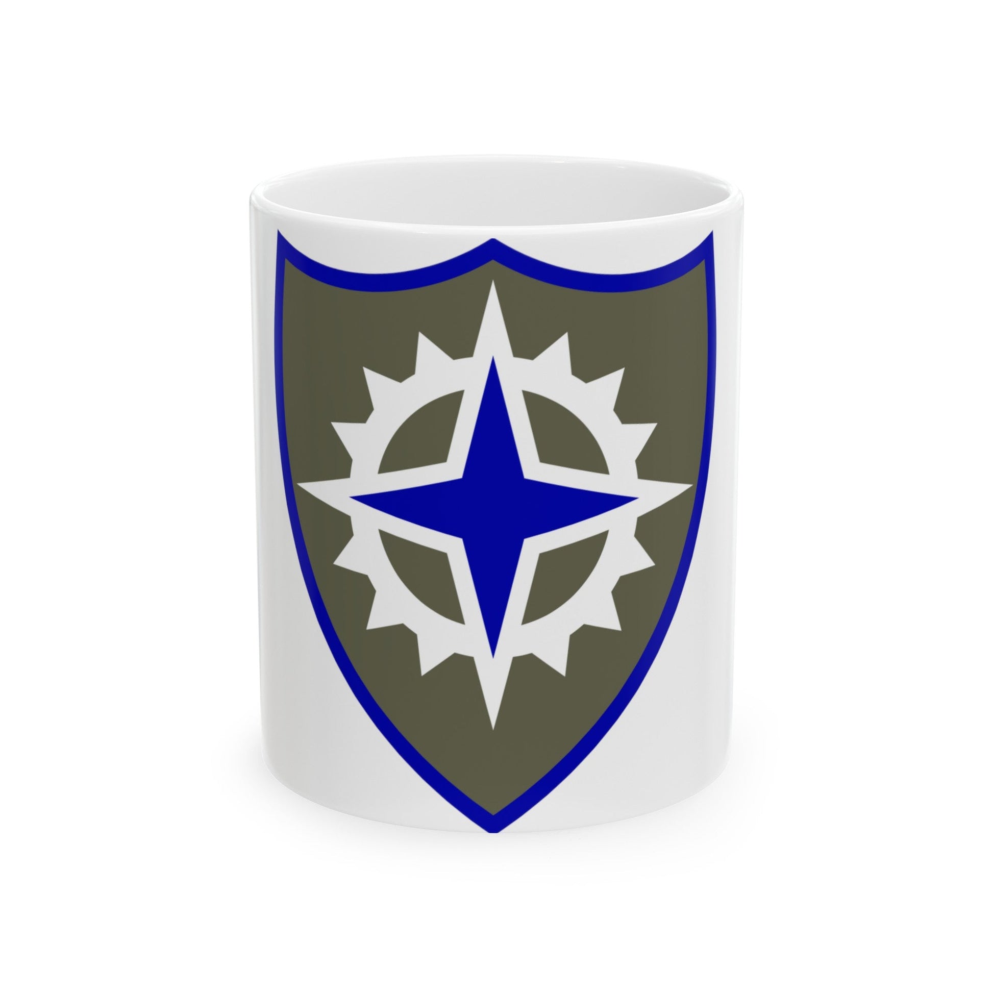 XVI Corps (U.S. Army) White Coffee Mug-11oz-The Sticker Space