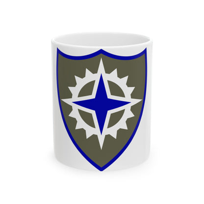 XVI Corps (U.S. Army) White Coffee Mug-11oz-The Sticker Space