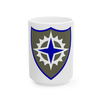 XVI Corps (U.S. Army) White Coffee Mug-15oz-The Sticker Space